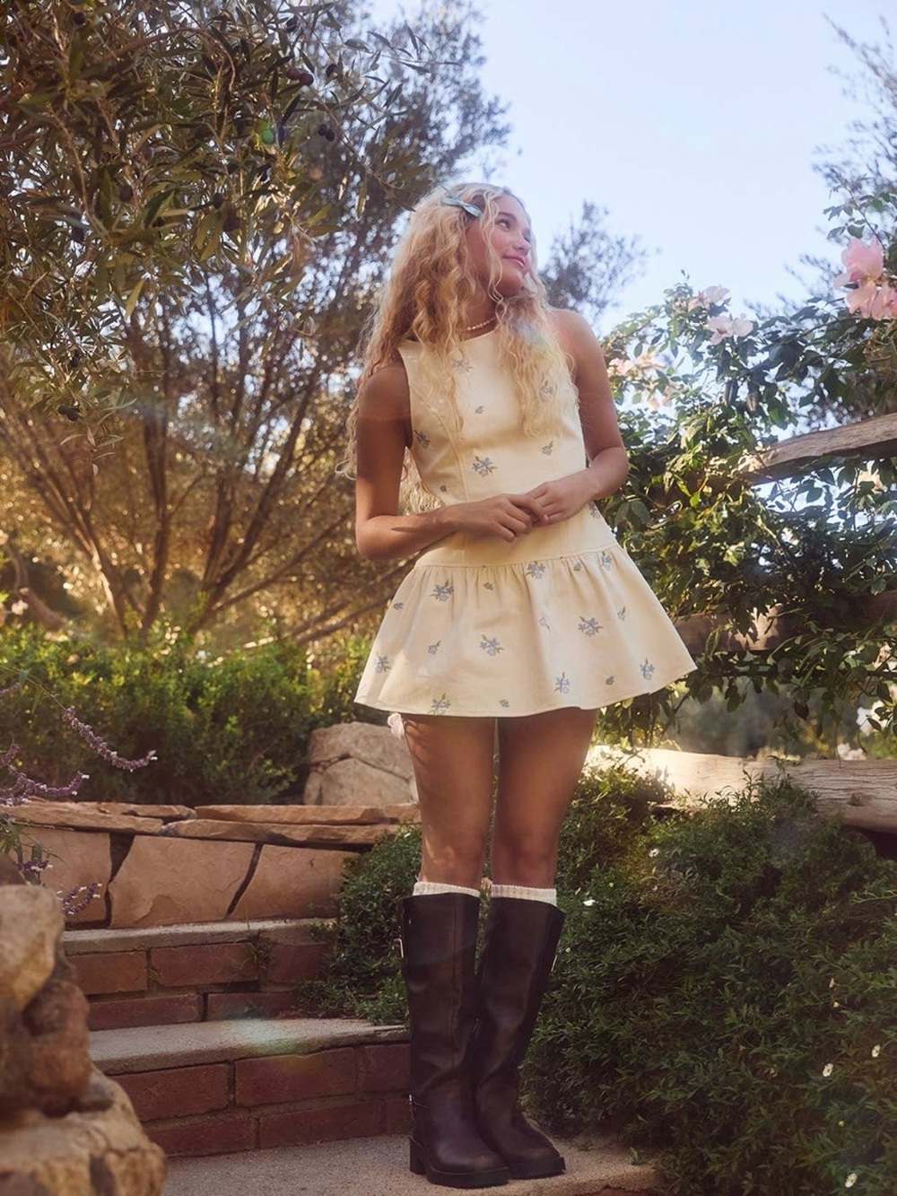 Floral Embroidered Dress